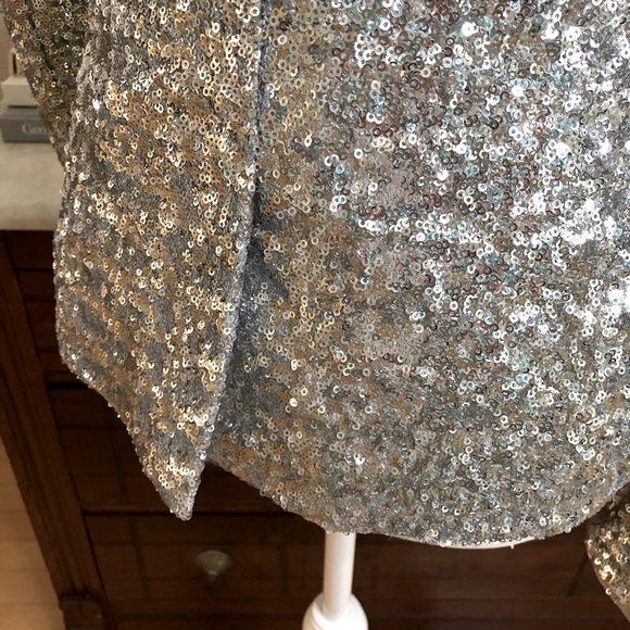 DRYKORN for beautiful people Sequined Fitted Luxury Tailored Jacket - Picture 7 of 16